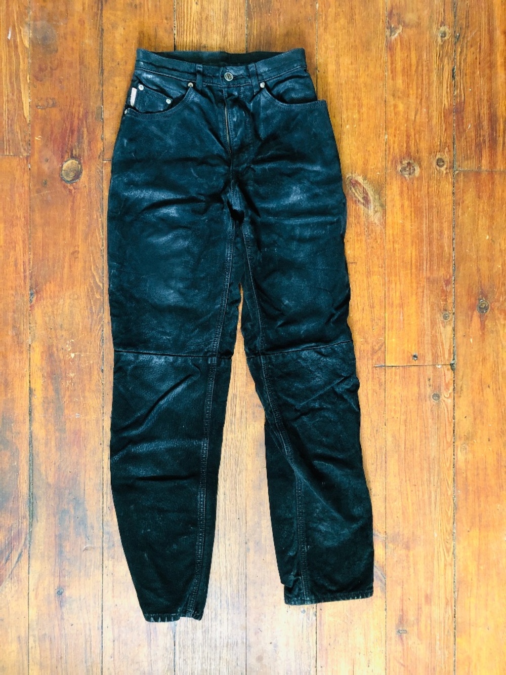 Vintage W2W suede black pants